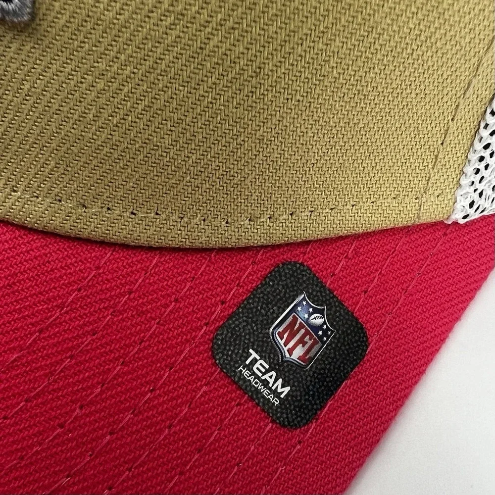New Era Super Bowl LVIII Las Vegas 39THIRTY Hat L/XL Mesh trucker Cap‎ NWOT NEW